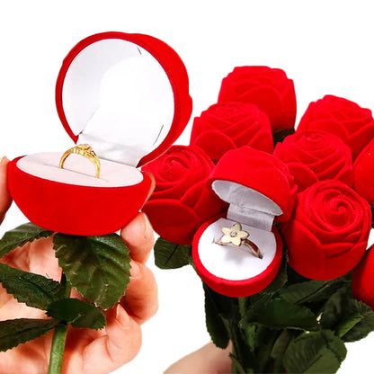 Caja para anillos "Rosa"