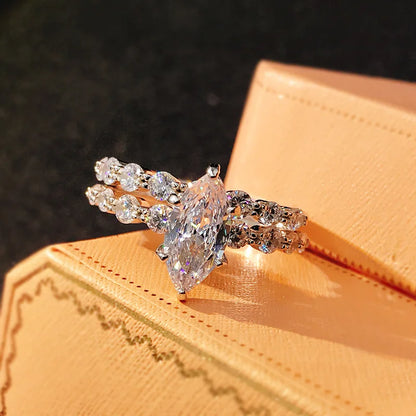 "Marquise Ring Set"