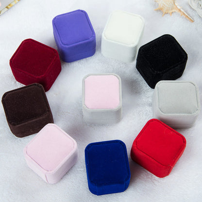 "Colored Ring Boxes"