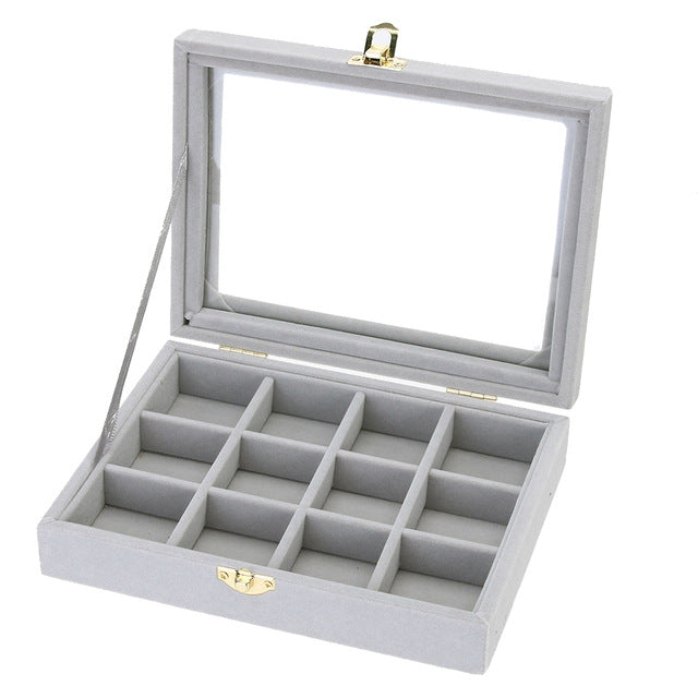 Jewelry Display Case (12 grid)